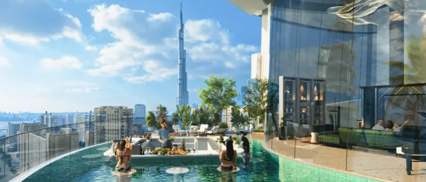 Binghatti Aquarise at Business Bay Interior Image